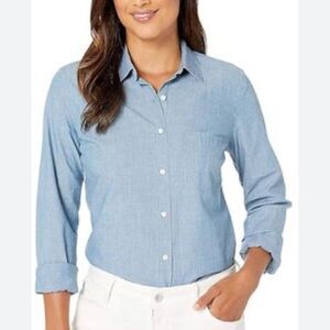 Untuckit Top 2 Western Blue